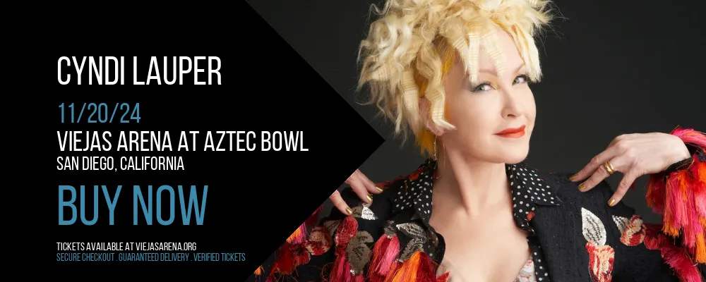 Cyndi Lauper at Viejas Arena At Aztec Bowl