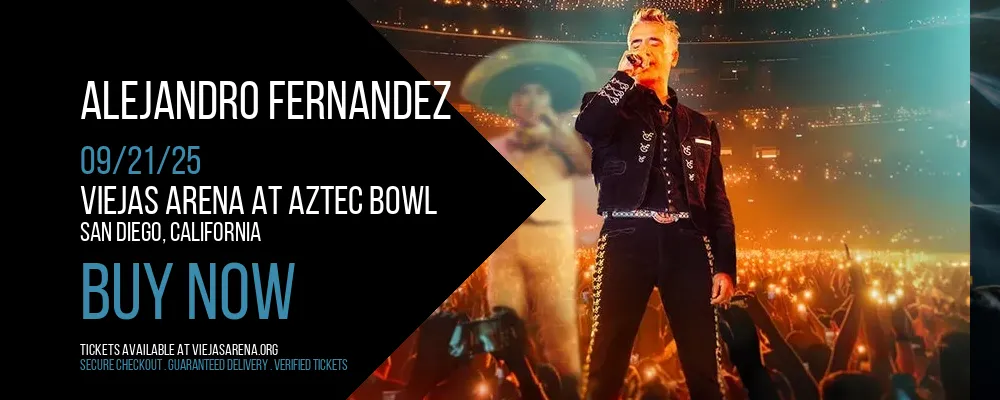 Alejandro Fernandez at Viejas Arena At Aztec Bowl